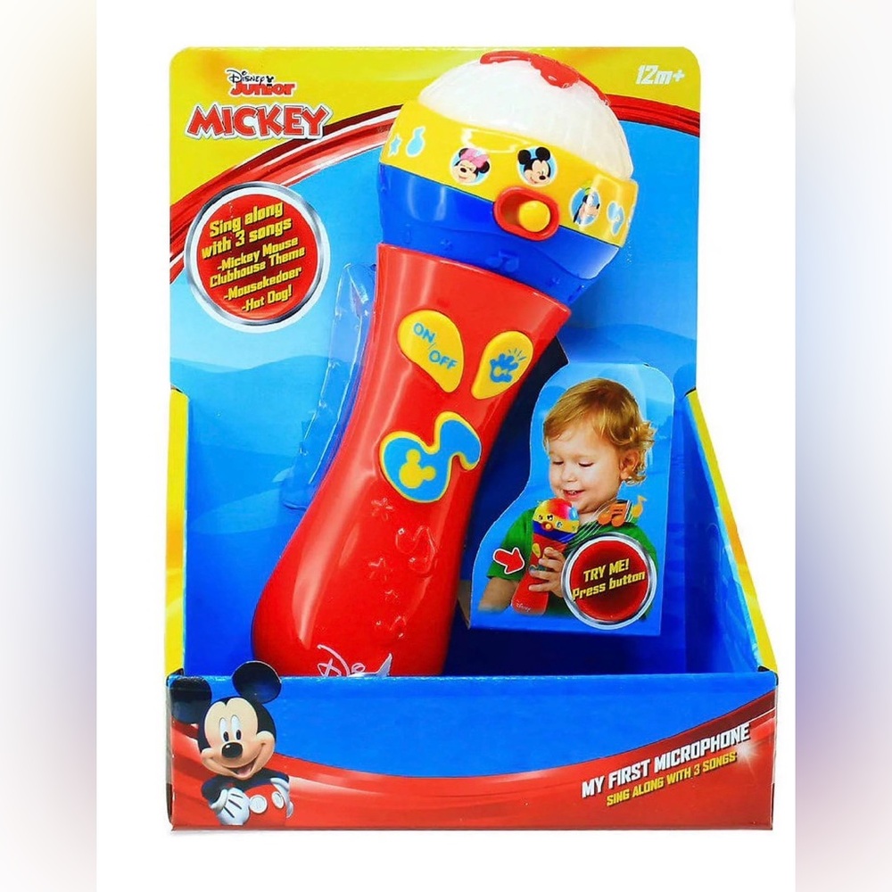 Disney Mickey Mouse Microphone
My First Microphone Sing Along
FREE SHIPPING